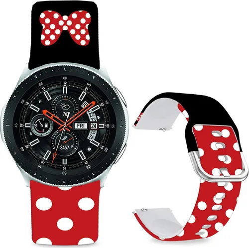 Vista 12 de Correas de reloj de dibujos animados de 0.787 in compatibles con Samsung Galaxy Watch 7/6/5/4 40/1.732 in/Galaxy Watch 1.654 in, correas deportivas