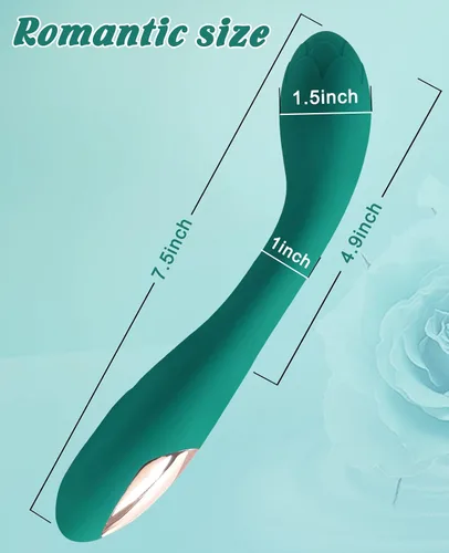 Vista 5 de Alovegarden Potente vibrador de rosa para el punto G del clítoris, estimulador de clítoris impermeable con 10 modos de vibración, juguete sexual más