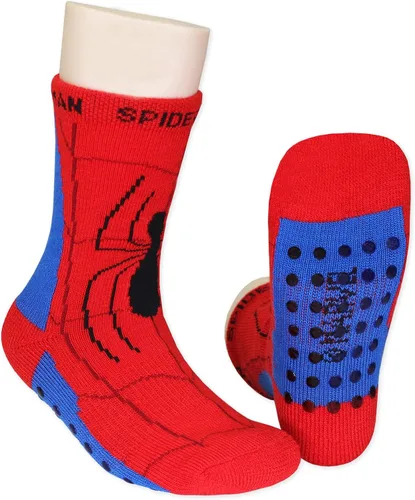 Vista 3 de Super Hero Adventures Spider-Man Boys - Calcetines con pinzas (bebéniño)