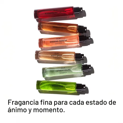 Vista 6 de PHLUR Mood Ring Eau de Parfum - Perfume de tamaño de viaje para mujeres y hombres Fragancia