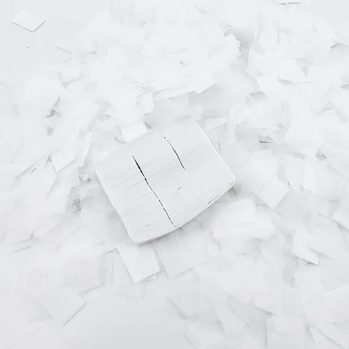 Vista 6 de Magic Snow Paper (paquete de 4, blanco) - Escamas instantáneas con efecto de ventisca para espectáculos mágicos y fiestas de Navidad Accesorio