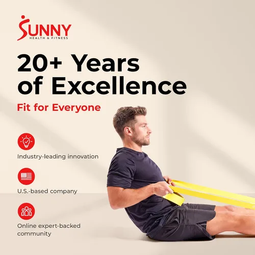 Vista 9 de Sunny Health & Fitness Versatile Resistance Band (Single or Combo Set)