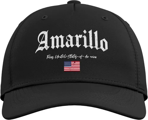 Vista 2 de Amarillo Gothic Design Adjustable Baseball Hat