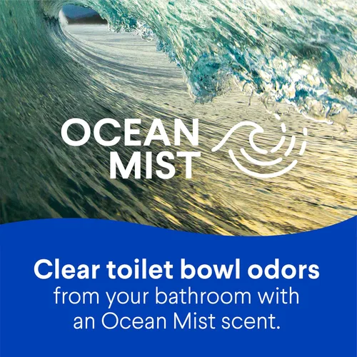 Vista 7 de Clorox Limpiador de inodoro, gel blanqueador adherente, mata el 99.9% de bacterias y virus, niebla oceánica, 24 onzas líquidas, paquete de 2