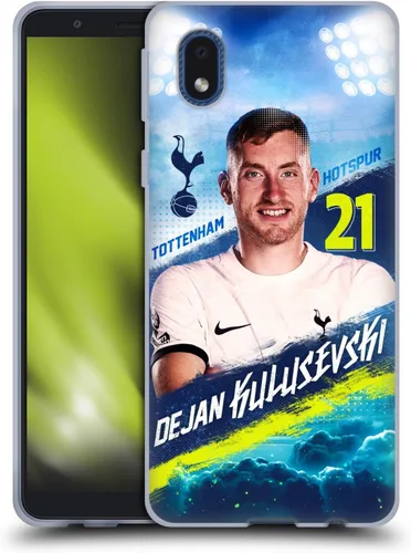 Vista 10 de Head Case Designs Tottenham Hotspur F.C. Cristian Romero 2023/24 First Team - Funda de gel suave compatible con Samsung Galaxy A01 Core (2020)