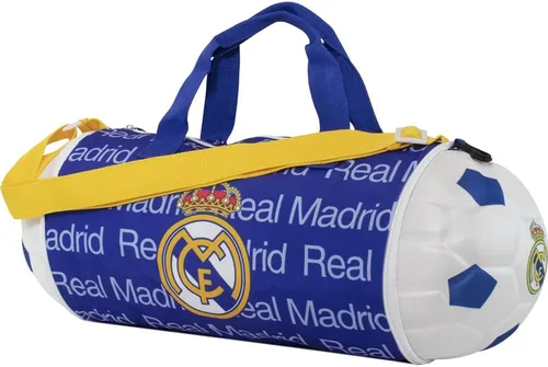 Vista 2 de Bolsa deportiva oficial del Real Madrid para deportes/fútbol – Plegable/extensible