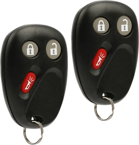 Vista 8 de Control remoto de entrada sin llave para automóvil compatible con Buick Rainier / Chevy Trailblazer / GMC Envoy / Isuzu Ascender / Oldsmobile Negro