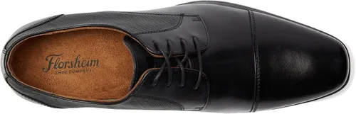 Vista 3 de Florsheim Jackson Cap Toe Oxford Negro