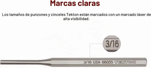 Vista 5 de TEKTON Cincel frío de 1 pulgada 66009