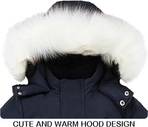 Vista 3 de Traje de nieve para niños pequeños, chaquetas de esquí, traje para niños, ropa de bebé, abrigo impermeable