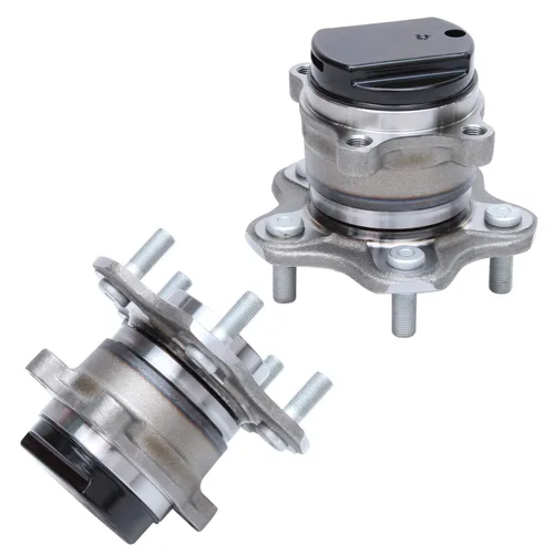 Vista 18 de Detroit Axle - Par de cojinetes de rueda delantera/trasera para Ford Edge 11-14, 09-19 Flex, 13-19 Police Interceptor Sedan, 14-18 Police Sedan