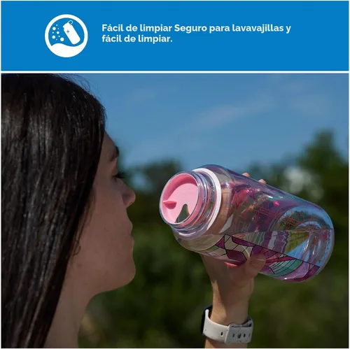 Vista 5 de Sorbo Fácil" de Nalgene, especialmente diseñado para su botella de boca ancha de Nalgene de 32 onzas.