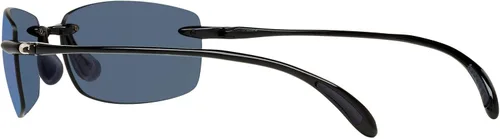 Vista 5 de Costa Del Mar Lectores de gafas de sol rectangulares de lastre para hombre color negro brillantegris azul polarizados C-Mate-580P 2362in 15