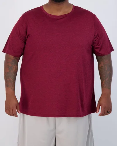 Vista 2 de 3 Pack Men's Big and Tall Dry Fit T Shirts Workout Gym Athletic Crew Tee Manga corta - Conjunto 1