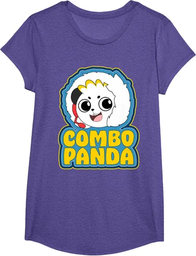Vista 22 de Ryan's World Arctic Adventures Combo Panda Camiseta, Azul / Patchwork, S Azul Marino