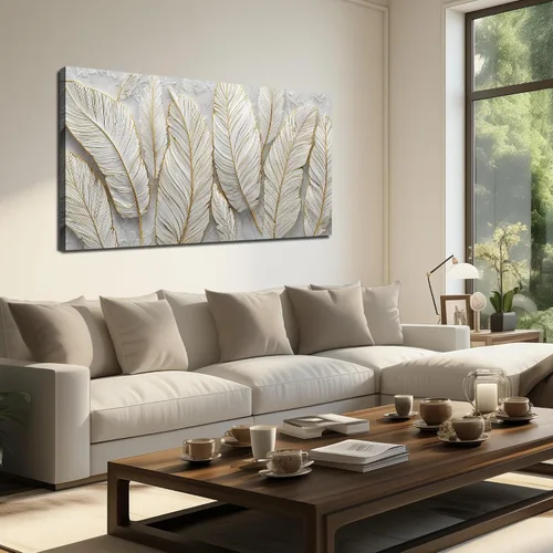 Vista 15 de JuhaiArt Arte de pared de árbol de rosa blanca para dormitorio, decoración de pared negra, cuadro floral para dormitorio y oficina, 20 x 40 pulgadas