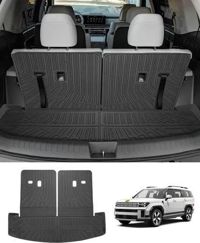 Vista 51 de Forro de carga para Jeep Compass/Patriot 2007-2016 y 2007-2012 Dodge Caliber, alfombras de carga para todo clima para accesorios de Compass