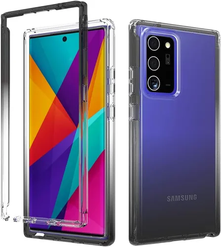 Vista 115 de Pzwoxukhov Funda para Xiaomi Poco M3 M2010J19CG M2010J19CI Caso, alta transparencia, color degradado, funda de absorción de impactos anticaída