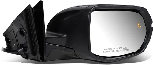 Vista 5 de DNA Motoring OEM-MR-HO1320226 Espejo retrovisor lateral izquierdo con alimentación, estilo de fábrica