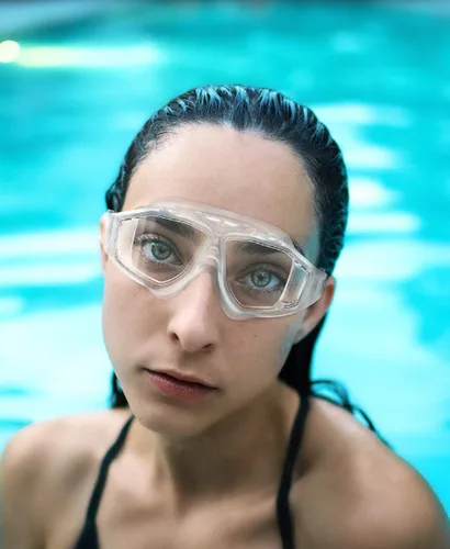 Vista 7 de OutdoorMaster Máscara de natación, gafas de natación de visión amplia