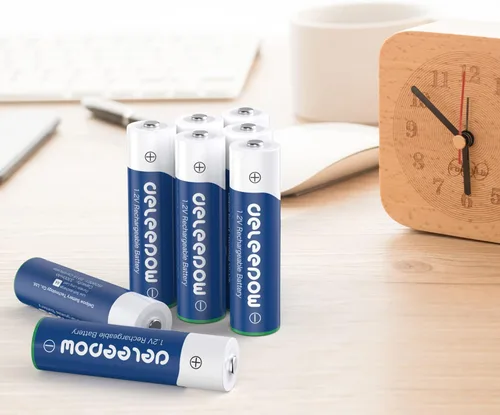 Vista 7 de Baterías recargables AA Nimh 3300mAh 1.2V tamaño AA recargable de alta capacidad 1200 ciclos, paquete de 8 (solo batería)