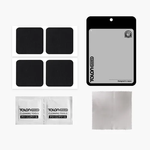 Vista 5 de TALONGAMES Protector táctil compatible con Steam Deck Touch Trackpad (protector de trackpads, mate, negro)