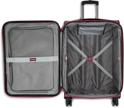 Vista 13 de Samsonite - Equipaje ligero y suave de la colección Ascella 3.0, con ruedas giratorias, Negro