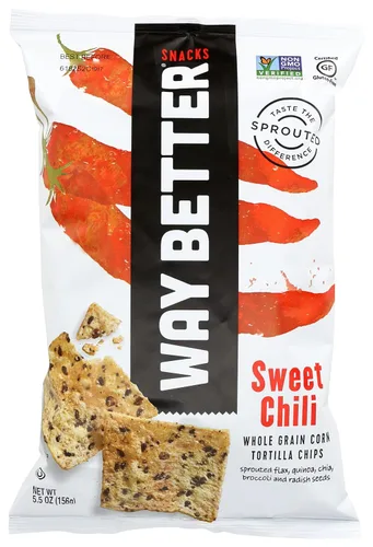Vista 29 de Way Better Snacks Chips de tortilla, batata, 5.5 onzas