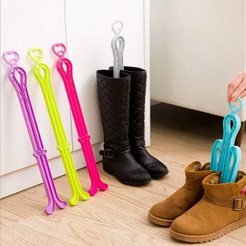 Vista 7 de ONEDONE Soporte plegable para botas hasta la rodilla para zapatos