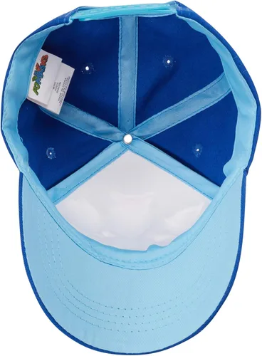 Vista 4 de PJ Masks Boys' Baseball Cap - 3D Catboy, Owlette, Gekko Curved Brim Snap Back Hat (2T-7)