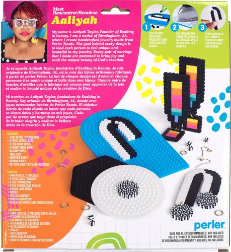 Vista 2 de Perler Aaliyah Taylor Jewelry - Kit de manualidades para niños, multicolor, 2467 piezas