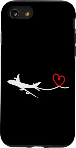 Vista 18 de Funda de aviación para iPhone 17 con modo de avión en vacaciones para hombres y mujeres