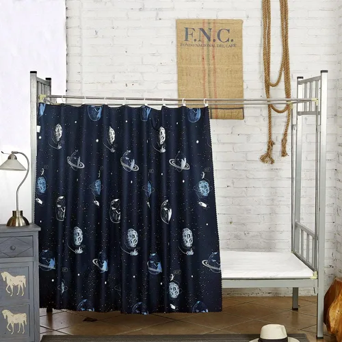 Vista 13 de JIAHG - Cortinas para cama individual para alumnos, para cama individual, tienda de campaña, cortinas, mosquiteras, tela opaca, protección contra