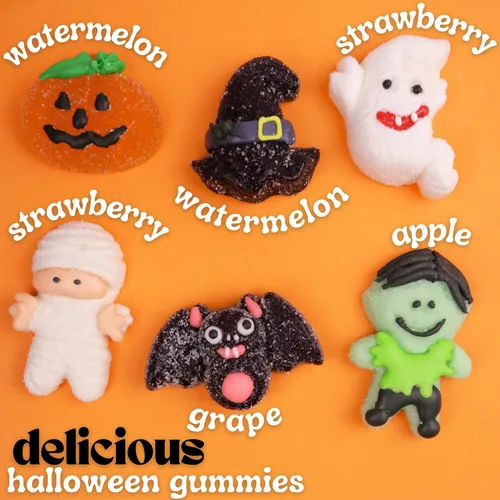 Vista 4 de Calendario de Adviento de dulces de Halloween, cuenta regresiva de 30 días