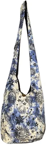 Vista 2 de Bolso de hombro Celestial en color azul