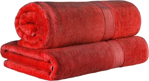 Vista 163 de BNM Toallas de Algodón Egipcio de Peso Pesado, Ideales para Baño, Ducha, Spa, Hotel, 800 GSM, Toallas Faciales/de Aseo, Toallas de Mano, Toallas