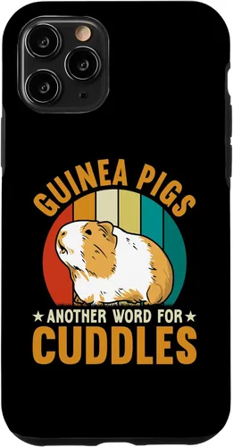 Vista 27 de Guinea Pigs Another Word For Cuddles Case for iPhone 16