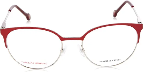 Vista 2 de Carolina Herrera Demo Ovalada Señoras Gafas CH 0075 0NOA 54, Oro Borgoña