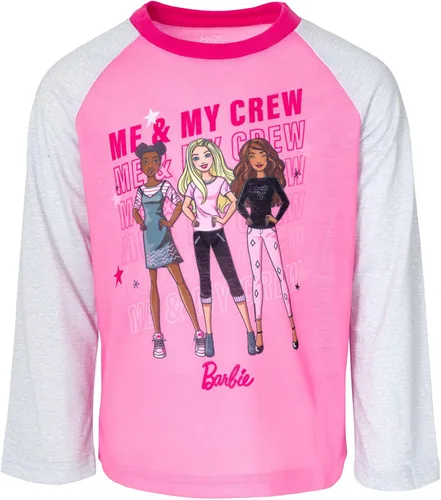 Vista 3 de Barbie Conjunto de pijama y pantalones para niñas pequeñas a grandes