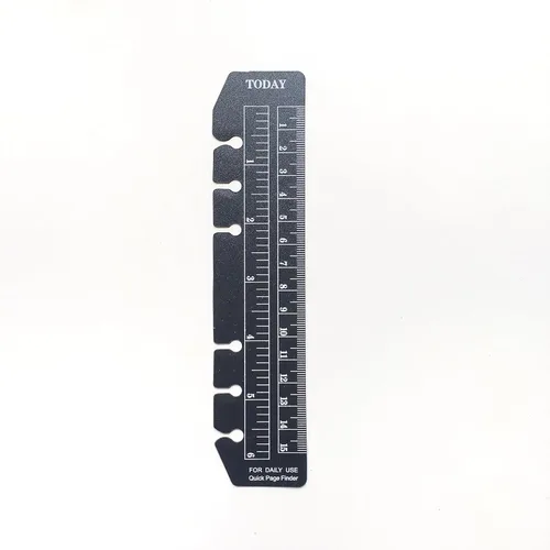 Vista 11 de A5 Today Ruler 01 (negro, 1 unidad)