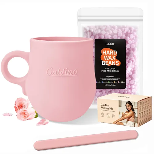 Vista 11 de Kit de cera facial, kit de depilación para microondas para mujeres