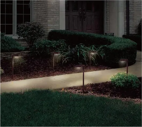 Vista 3 de Malibu Lighting 8409210101 Malibu - Iluminación de paisaje, 0.6 W, equinoccio de bajo voltaje, luz LED para camino, color marrón carbón
