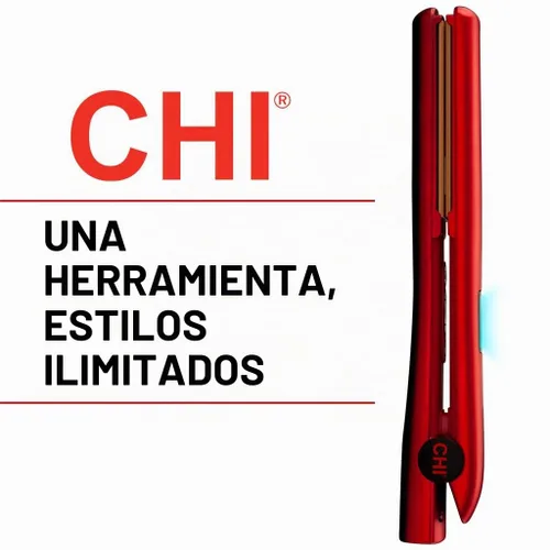 Vista 4 de CHI Plancha de pelo de cerámica digital original de 1 pulgada, plancha de peluquería, ofrece resultados suaves y brillantes, calor uniforme