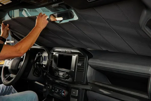 Vista 5 de Covercraft Protector solar personalizado UVS100 para Mazda MX-5 Miata 2016-2026 - Azul Metálico