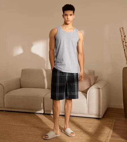 Vista 4 de LAPASA Camiseta sin mangas 100% algodón para hombre, ultra suave, sin mangas, cuello redondo, transpirable, camisetas básicas sólidas, chaleco de 4