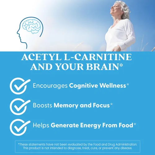 Vista 6 de Acetil L-carnitina con Sigma Tau Carnitina, cápsulas de 0,02 oz., DRB-00105, 1, 1