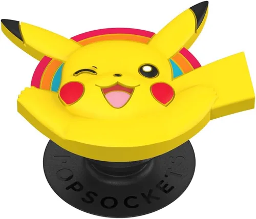 Vista 32 de PopSockets - Agarradera adhesiva para teléfono, soporte esmaltado Bulbasaur Bulbasaur Siesta