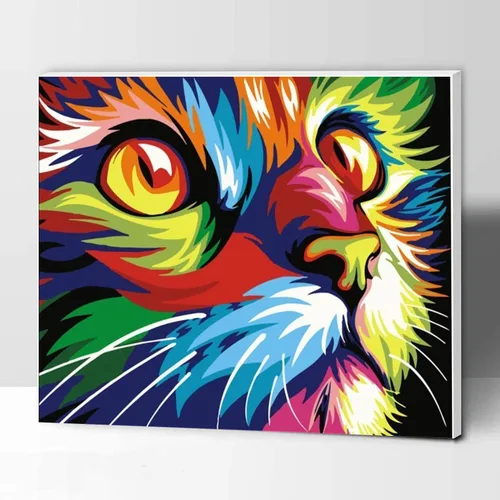 Vista 11 de Kit de pintura por números para niños y adultos principiantes, pintura por números, pintura por números, kits de pintura por números para niños