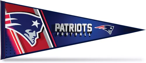 Vista 37 de Rico Industries NFL Football Primary 12" x 30" Felt Wall Décor Pennant - Great for Home/Bed Room/Man Cave Décor