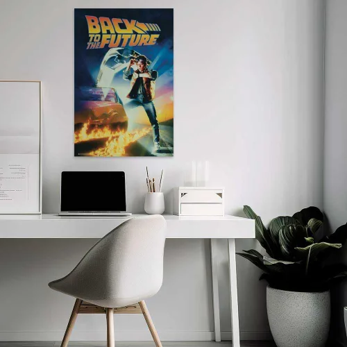 Vista 2 de Regreso al futuro - Póster de película - Con licencia oficial - 24 x 36 pulgadas